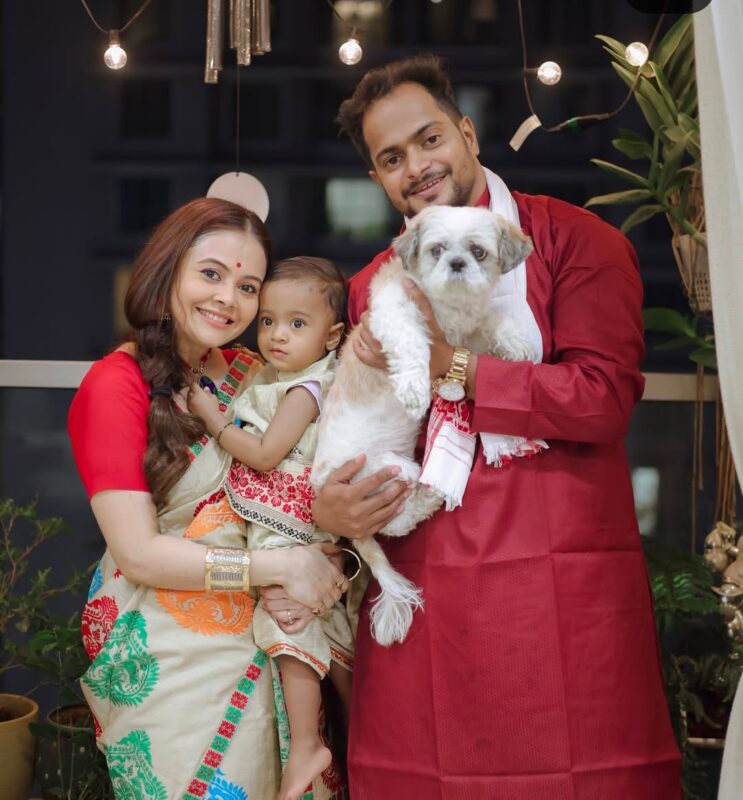 Devoleena Bhattacharjee With Husband Shahnawaz Shaikh