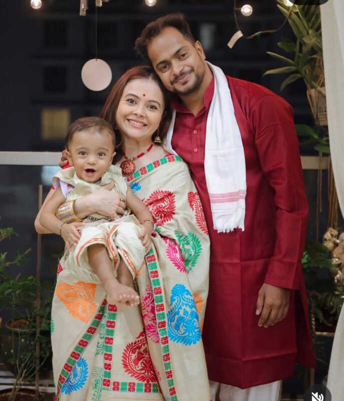 Devoleena Bhattacharjee With Husband Shahnawaz Shaikh
