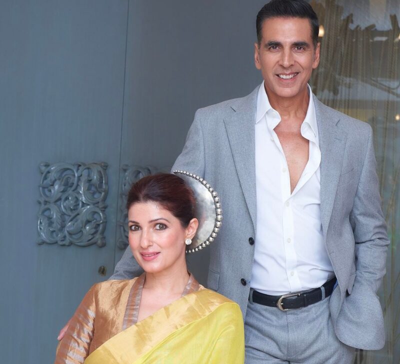 Akshay Kumar and Wife Twinkle
