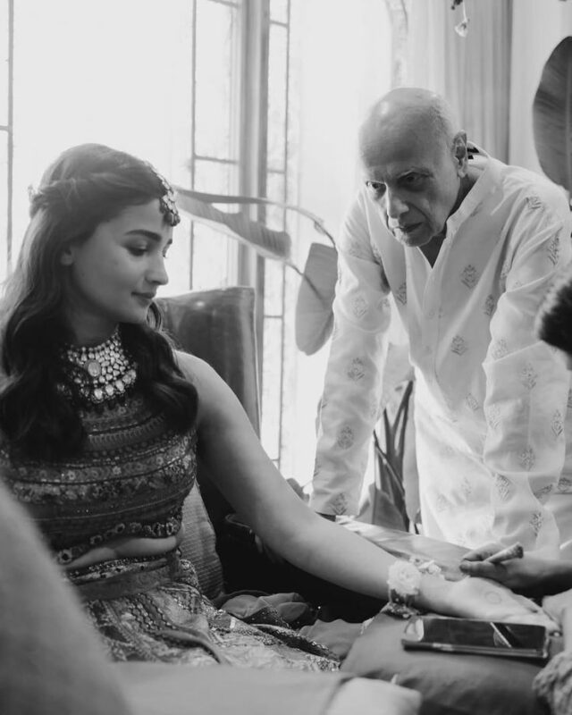 Mahesh Bhatt and Alia Bhatt