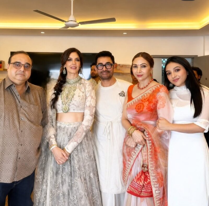 Aamir Khan and Gauri Spratt