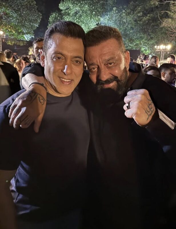 Salman Khan and Sanjay Dutt