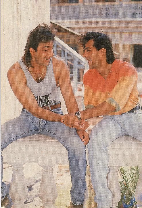 Salman Khan and Sanjay Dutt