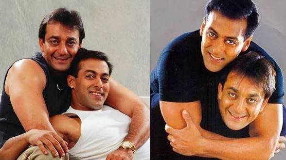 Salman Khan and Sanjay Dutt