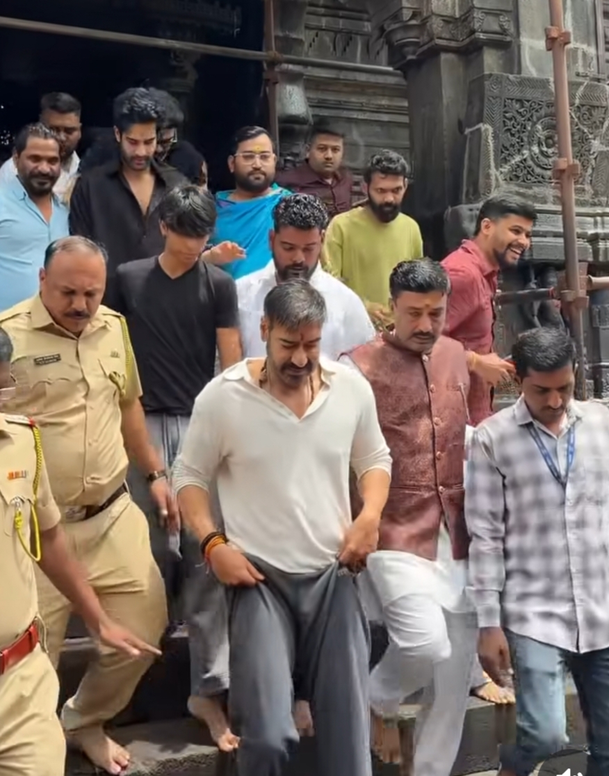 Ajay Devgn with son Yug