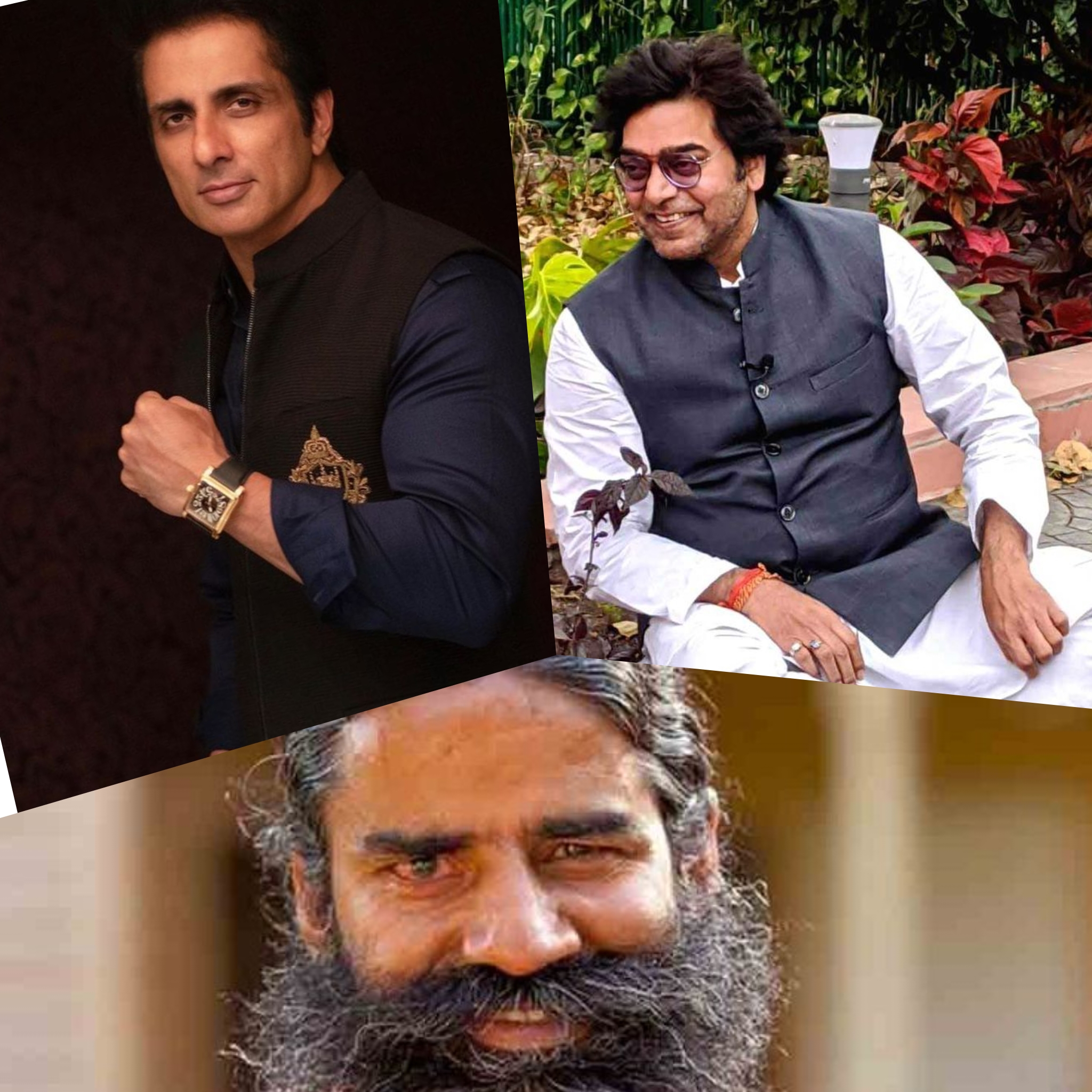 Sonu Sood, Baba Ramdev