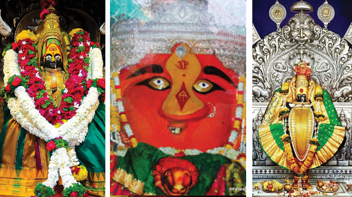 Holy Places Of Goddesses Devi In Maharastra